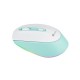 RATON OPTICO WIRELESS RECARGABLE SMOG RGB WHITE/MINT NGS